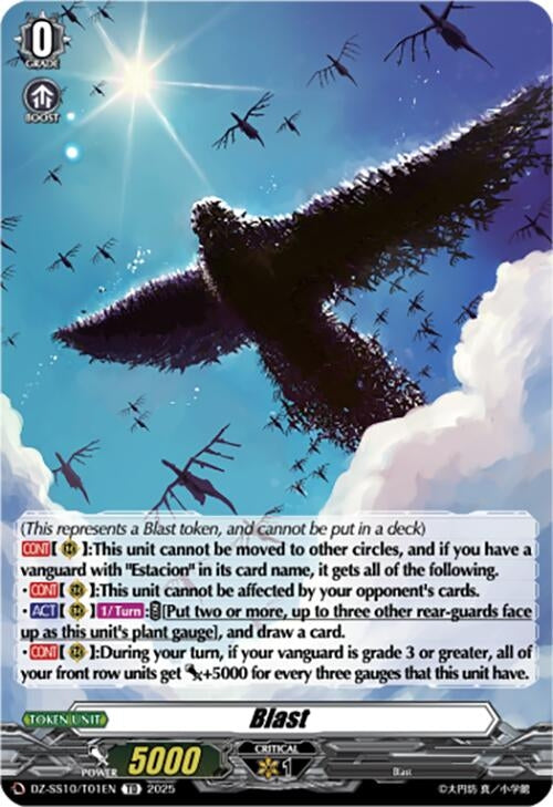 Image for Blast (DZ-SS10/T01EN) (DZ-SS10: Shiki Otei Start Deck) - Cardfight Vanguard