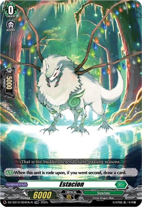 Image for Estacion (TDR) (DZ-SS10/004EN-R) (DZ-SS10: Shiki Otei Start Deck) - Cardfight Vanguard