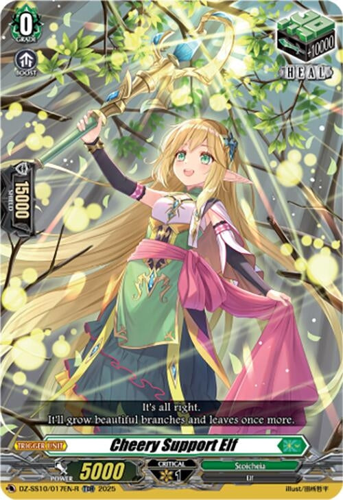 Image for Cheery Support Elf (TDR) (DZ-SS10/017EN-R) (DZ-SS10: Shiki Otei Start Deck) - Cardfight Vanguard