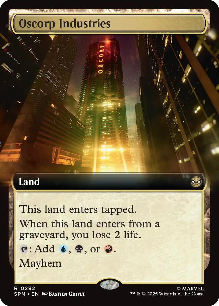 Oscorp Industries (Extended Art) (282) (Marvel's Spider-Man)