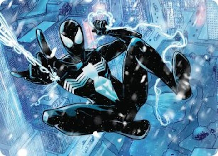 Spectacular Spider-Man (Black) Art Card (52) (Art Series: Marvel's Spider-Man)