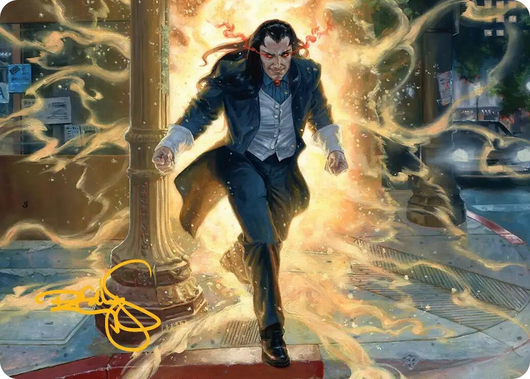 Morlun, Devourer of Spiders Art Card (Gold-Stamped Signature) (9) (Art Series: Marvel's Spider-Man)