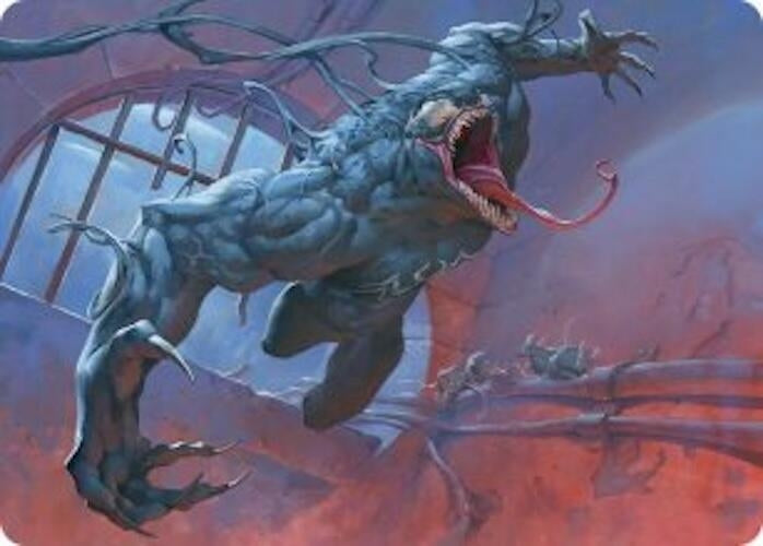 Venom, Evil Unleashed Art Card (12) (Art Series: Marvel's Spider-Man)