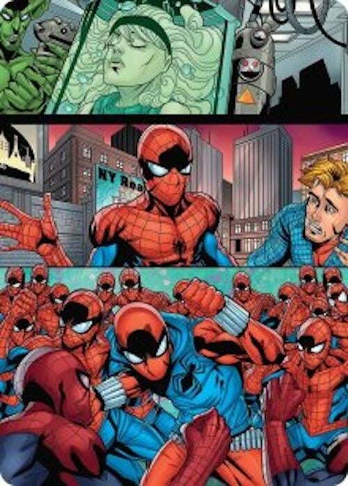 The Clone Saga Art Card (42) (Art Series: Marvel's Spider-Man)