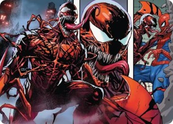 Carnage, Crimson Chaos Art Card (47) (Art Series: Marvel's Spider-Man)