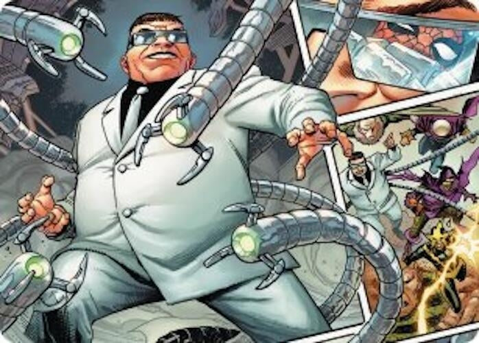 Doctor Octopus, Master Planner Art Card (48/54) (48) (Art Series: Marvel's Spider-Man)