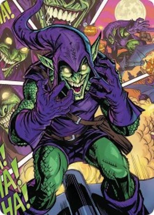 Green Goblin Art Card (49/54) (49) (Art Series: Marvel's Spider-Man)