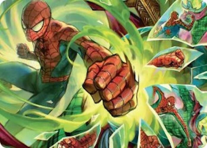Kapow! Art Card (17) (Art Series: Marvel's Spider-Man)