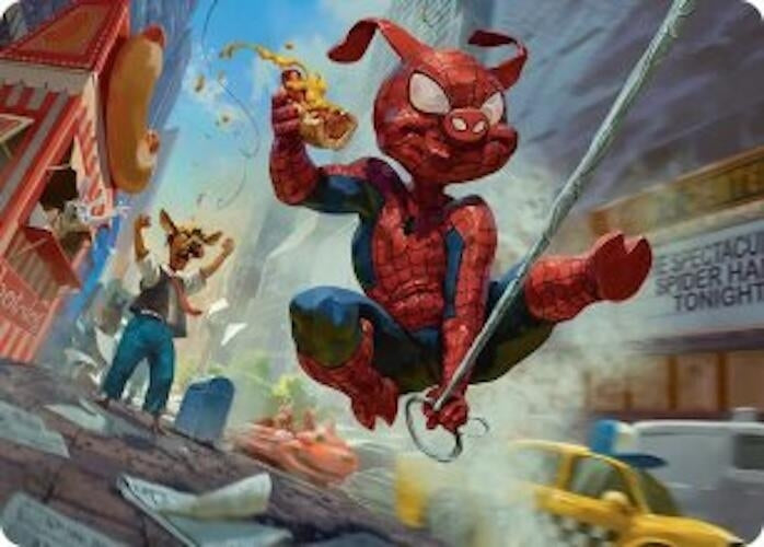 Spider-Ham, Peter Porker Art Card (19) (Art Series: Marvel's Spider-Man)