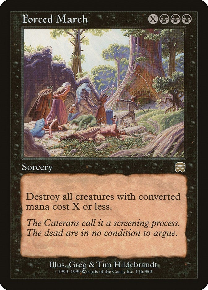 Forced March (136) [MMQ] - MTG Single