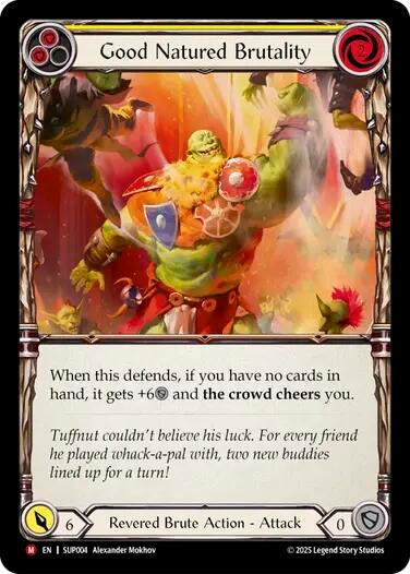 Image for Good Natured Brutality (SUP004) - Flesh and Blood TCG