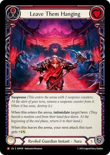 Image for Leave Them Hanging (SUP074) - Flesh and Blood TCG