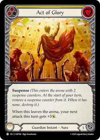 Act of Glory (Yellow) (SUP196) (Super Slam)