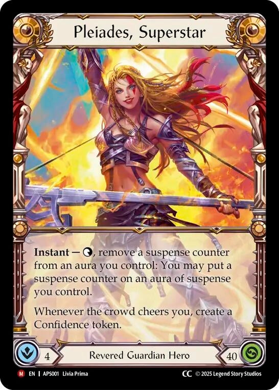 Image for Pleiades, Superstar (APS001) - Flesh and Blood TCG
