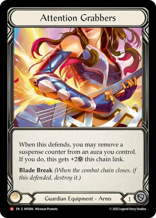 Image for Attention Grabbers (APS006) - Flesh and Blood TCG