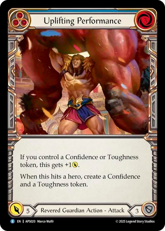 Image for Uplifting Performance (APS020) - Flesh and Blood TCG