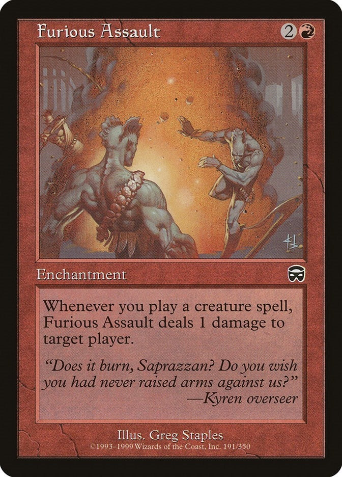 Furious Assault (191) [MMQ] - MTG Single