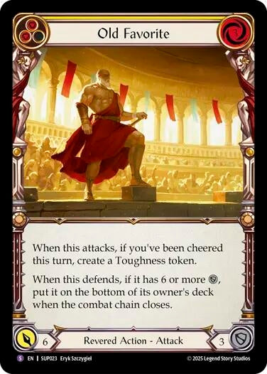 Image for Old Favorite (SUP023) - Flesh and Blood TCG