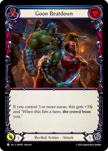 Image for Goon Beatdown (SUP105) - Flesh and Blood TCG