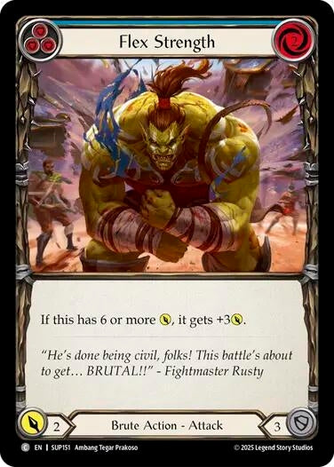 Flex Strength (Blue) (SUP151) (Super Slam)