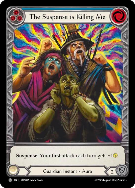 Image for The Suspense is Killing Me (Extended Art) (SUP207) - Flesh and Blood TCG