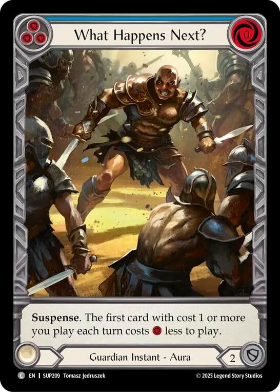 Image for What Happens Next? (Extended Art) (SUP209) - Flesh and Blood TCG