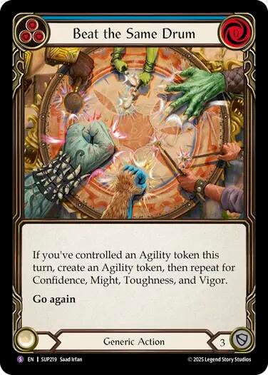 Image for Beat the Same Drum (SUP219) - Flesh and Blood TCG