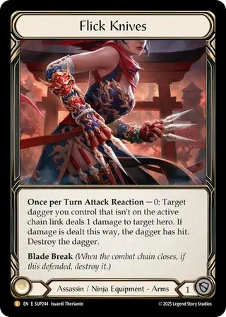 Image for Flick Knives (SUP244) - Flesh and Blood TCG