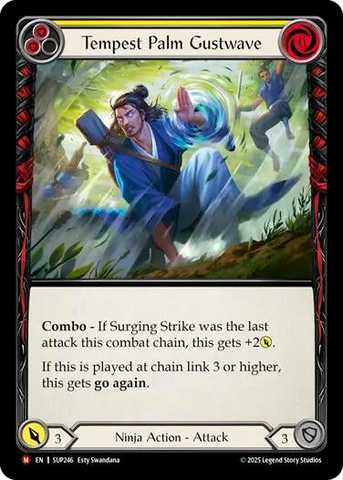 Image for Tempest Palm Gustwave (SUP246) - Flesh and Blood TCG