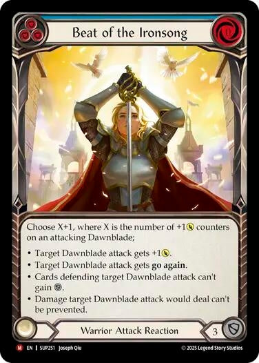 Image for Beat of the Ironsong (SUP251) - Flesh and Blood TCG