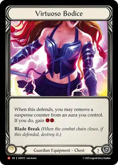 Image for Virtuoso Bodice (SUP272) - Flesh and Blood TCG