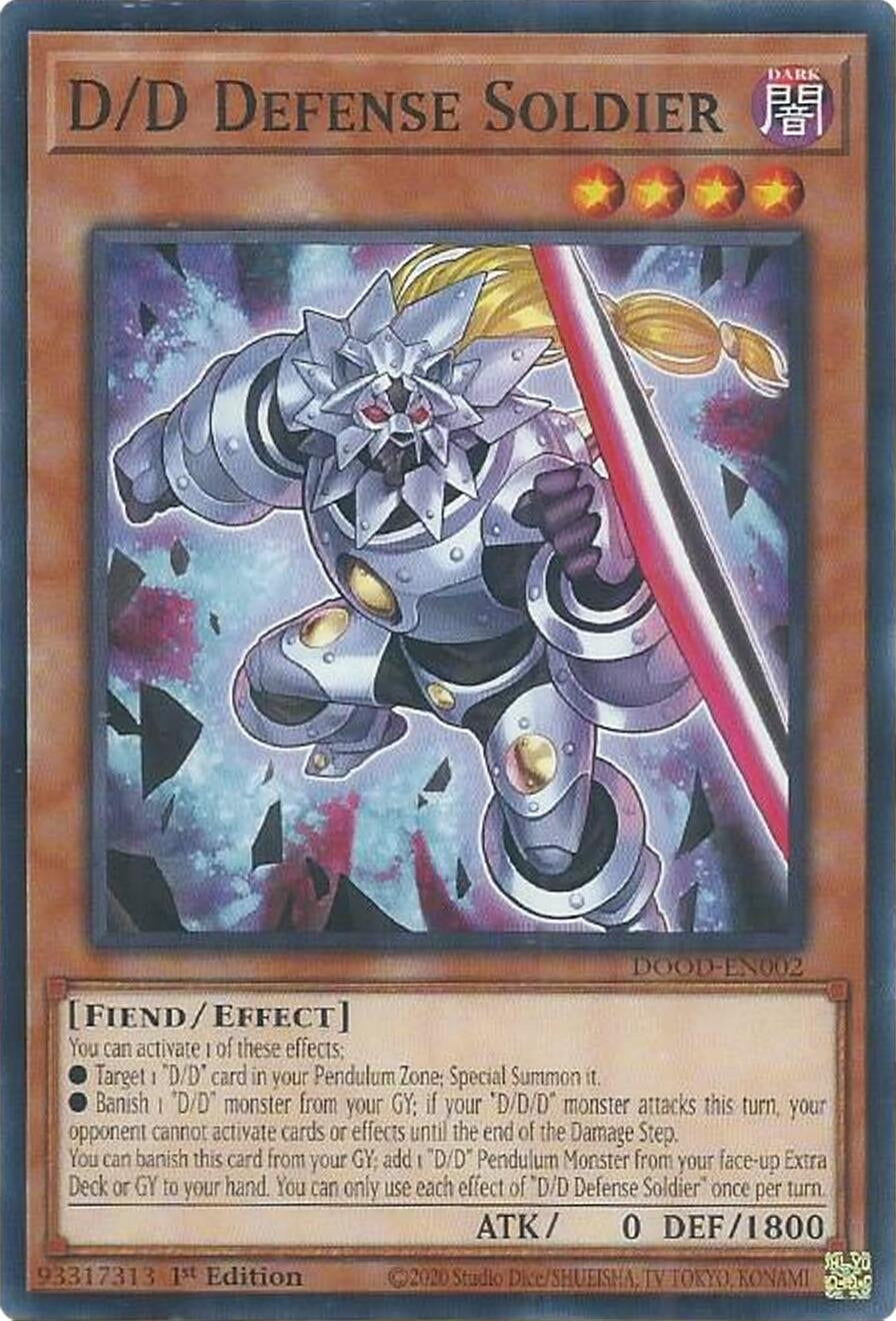 D/D Defense Soldier (DOOD-EN002) (Doom of Dimensions)