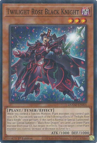 Twilight Rose Black Knight (DOOD-EN005) (Doom of Dimensions)