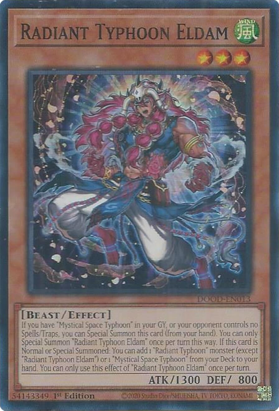 Radiant Typhoon Eldam (DOOD-EN013) (Doom of Dimensions)