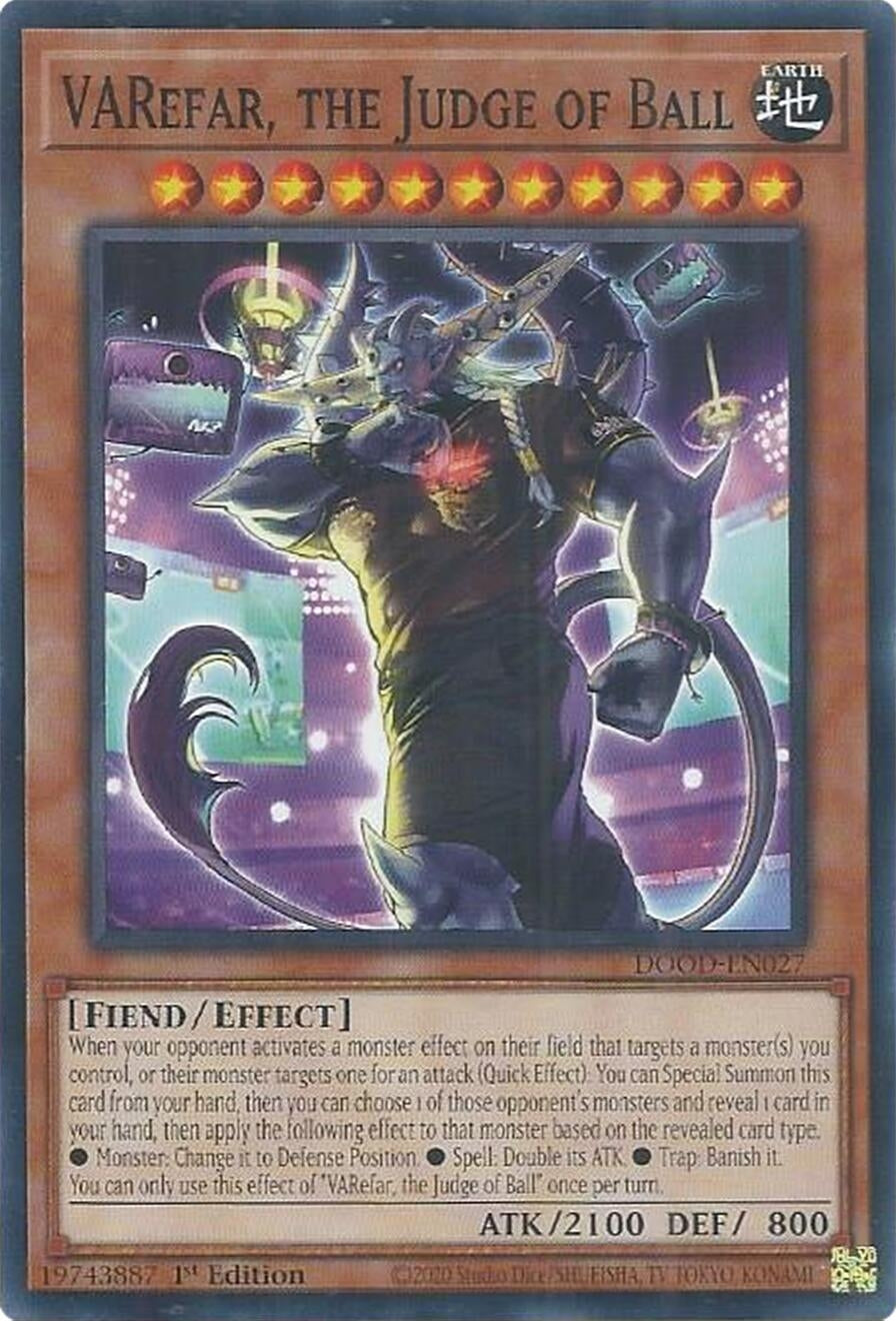 VARefar, the Judge of Ball (DOOD-EN027) (Doom of Dimensions)