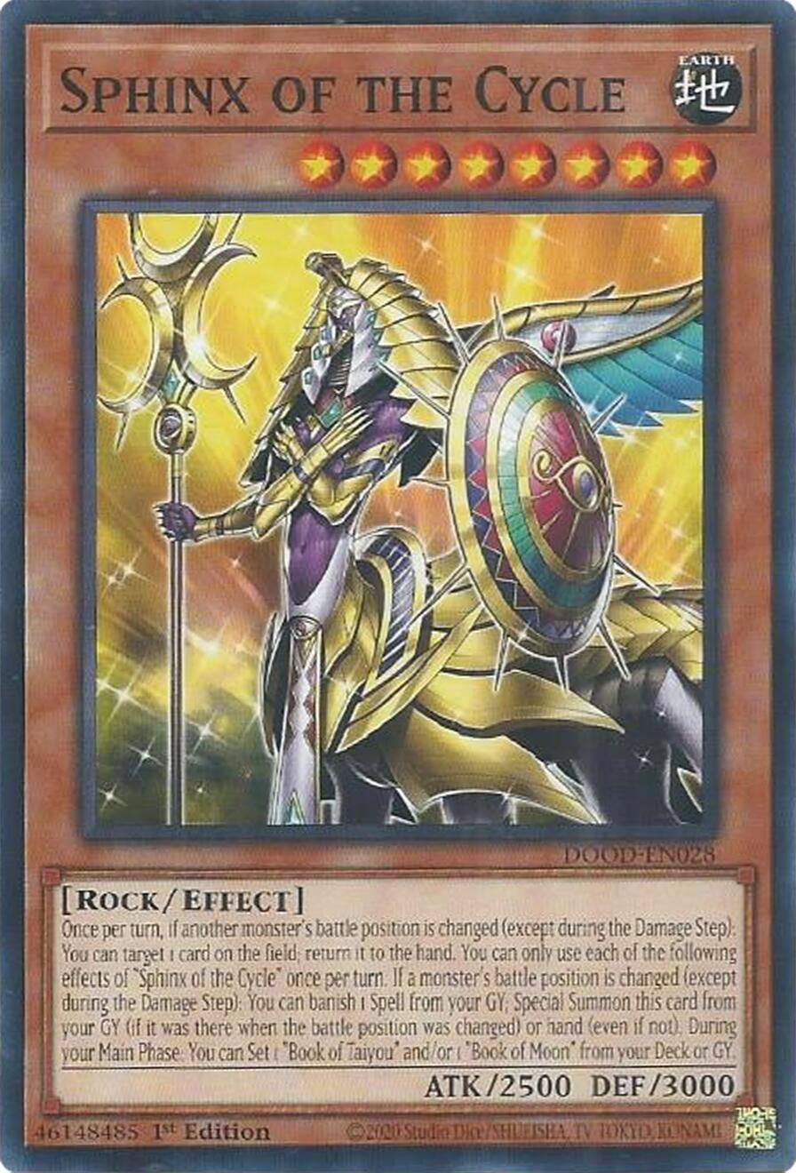 Sphinx of the Cycle (DOOD-EN028) (Doom of Dimensions)