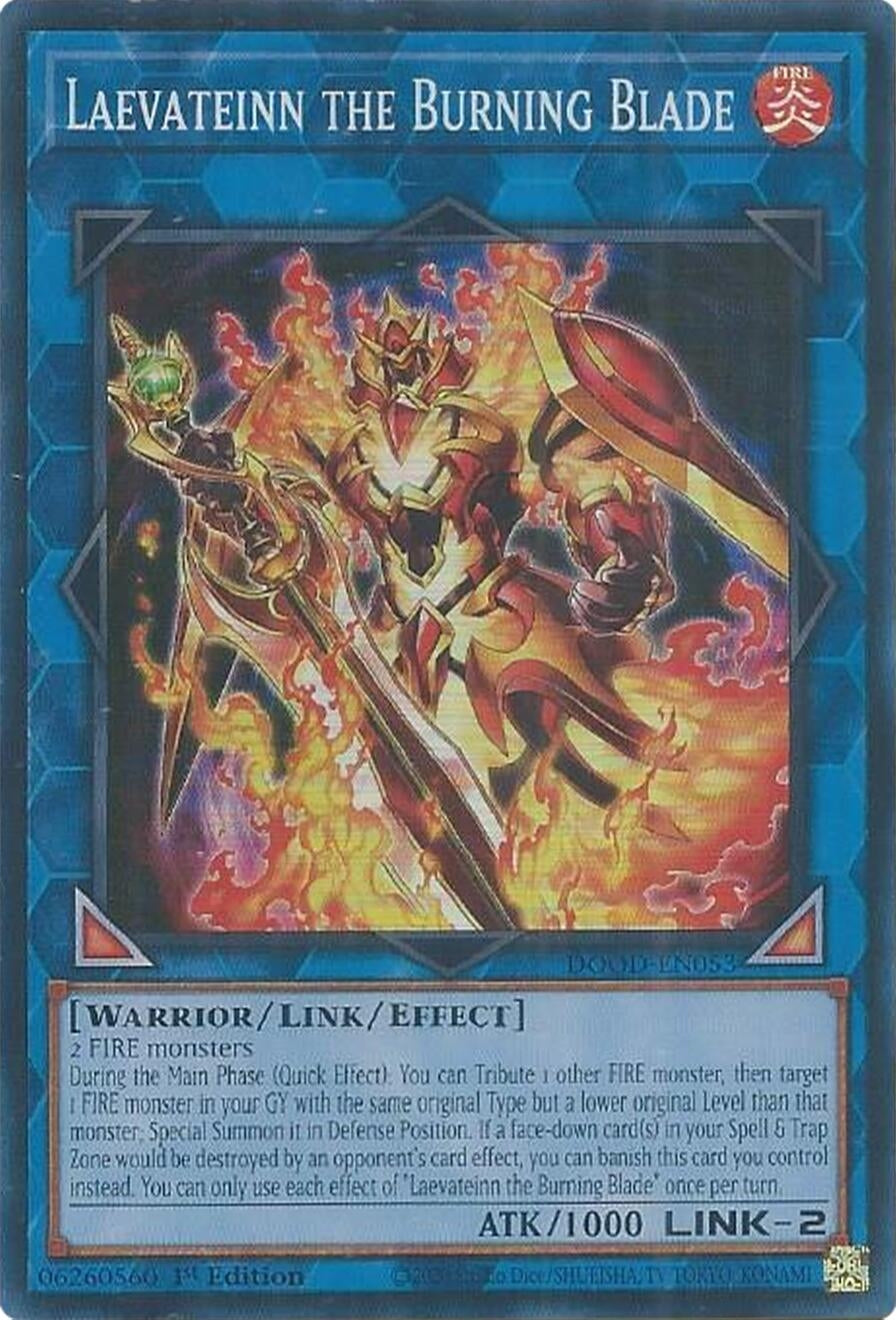 Laevateinn the Burning Blade (DOOD-EN053) (Doom of Dimensions)