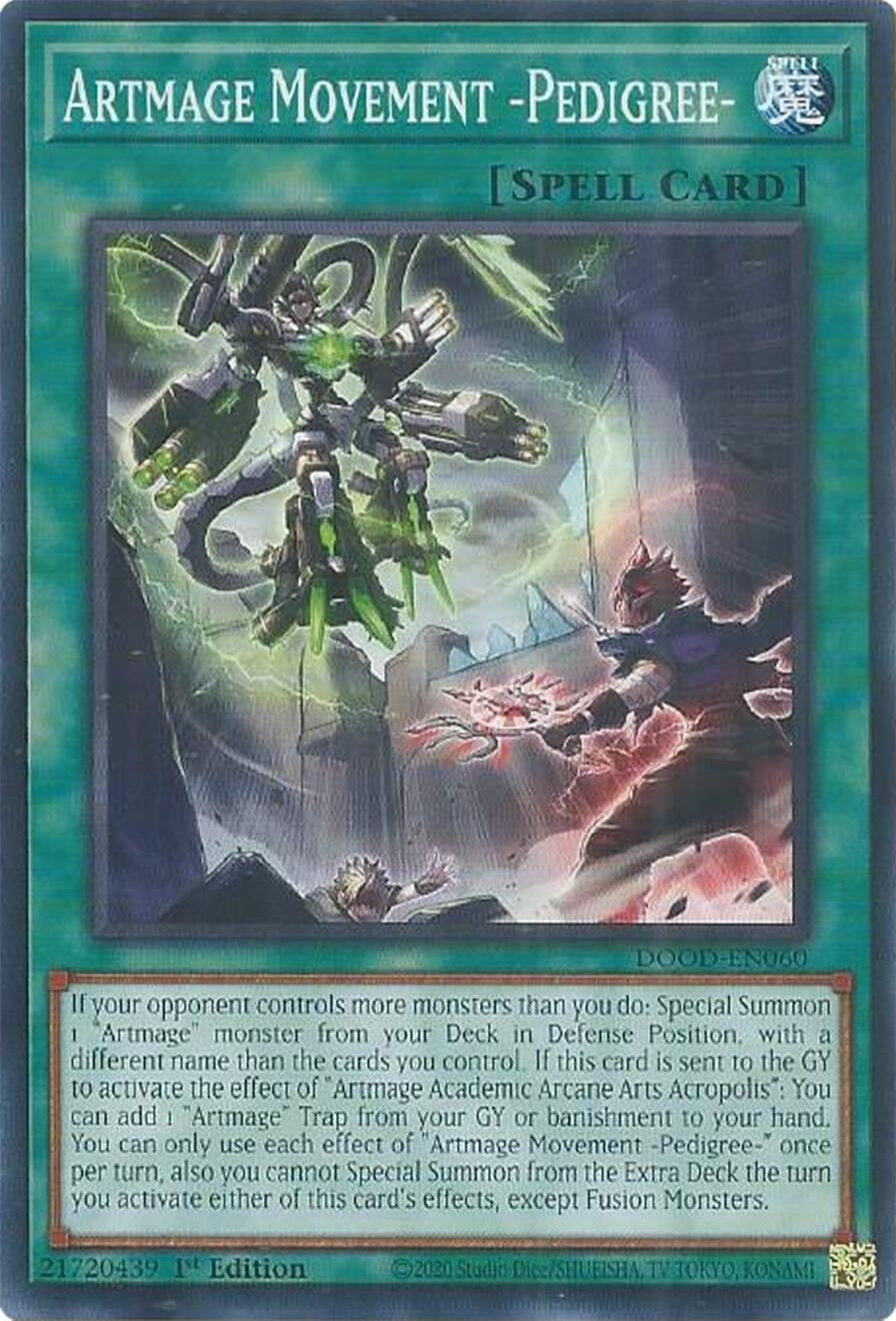 Artmage Movement -Pedigree- (DOOD-EN060) (Doom of Dimensions)