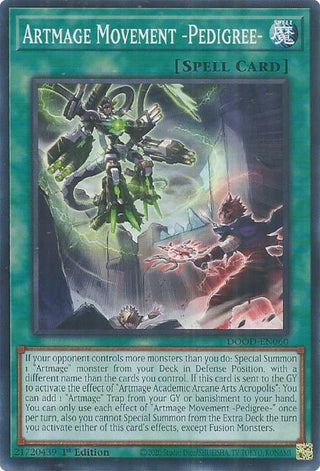 Artmage Movement -Pedigree- (DOOD-EN060) (Doom of Dimensions)
