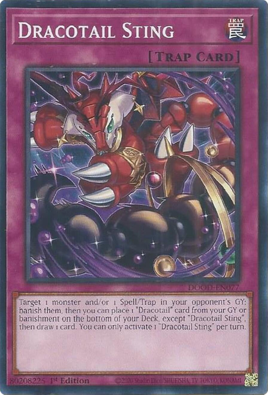 Dracotail Sting (DOOD-EN077) (Doom of Dimensions)