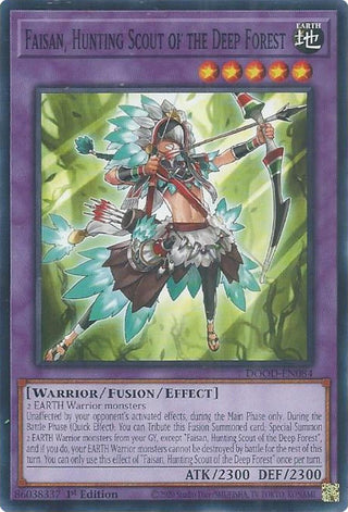 Faisan, Hunting Scout of the Deep Forest (DOOD-EN084) (Doom of Dimensions)