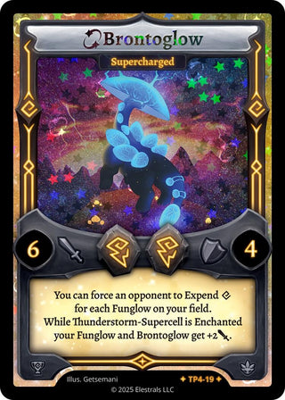 Image for Brontoglow - Supercharged (TP4-19) (Organized Play Series 4) - Elestrals