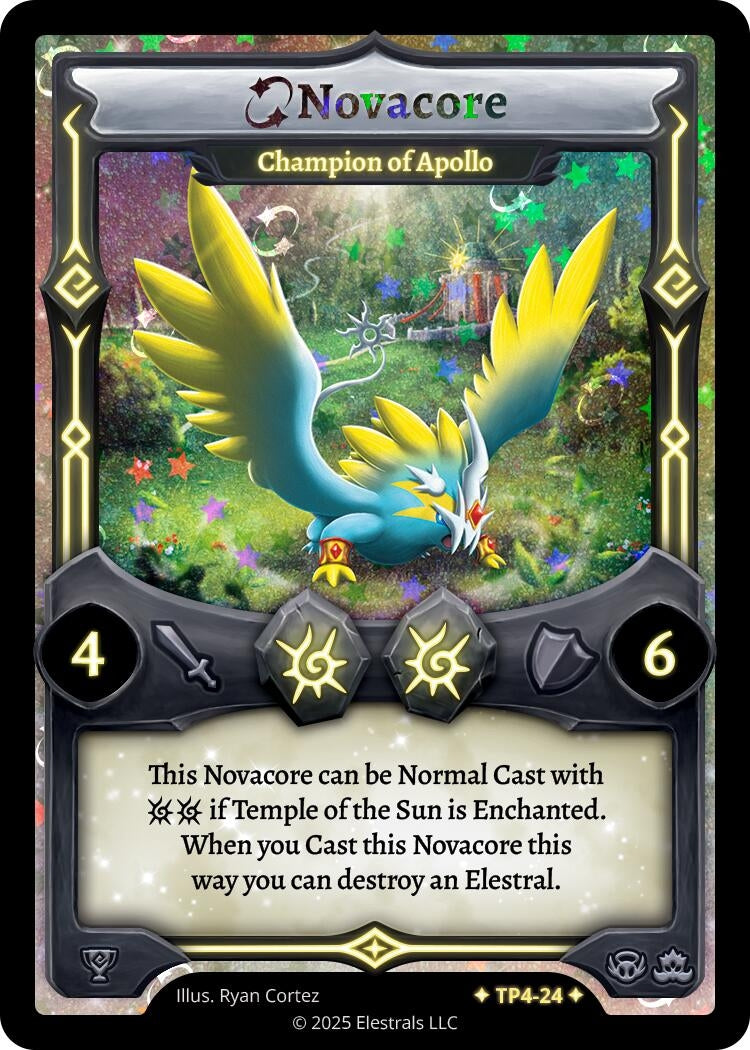 Image for Novacore - Champion of Apollo (TP4-24) (Organized Play Series 4) - Elestrals