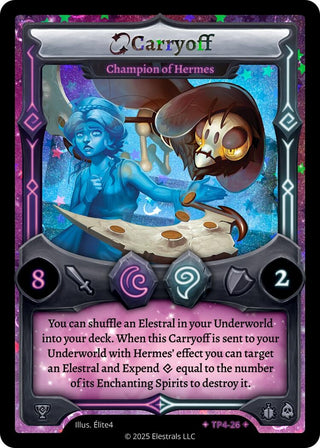 Image for Carryoff - Champion of Hermes (TP4-26) (Organized Play Series 4) - Elestrals