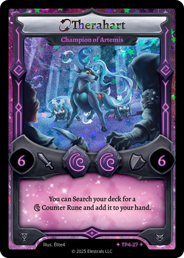 Image for Therahart - Champion of Artemis (TP4-27) (Organized Play Series 4) - Elestrals