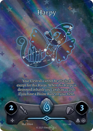 Image for Harpy (Full Art) (SS2-149) (Shattered Stars Chapter 2 [SS2]) - Elestrals