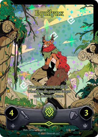 Image for Equilynx (Full Art) (SS2-154) (Shattered Stars Chapter 2 [SS2]) - Elestrals