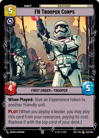 Image for FN Trooper Corps (243/264) (Secrets of Power) - Star Wars: Unlimited