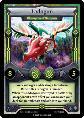 Image for Ladogon - Champion of Dionysus (LST-SD008) (Divine Champions: Lifestream Starter Decks) - Elestrals