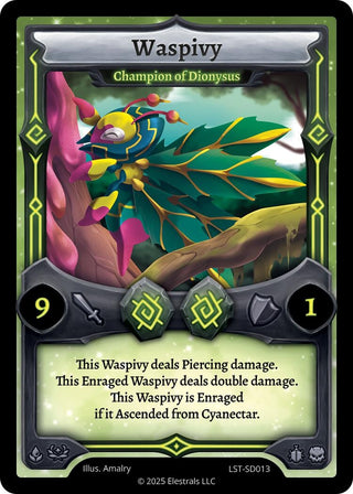 Image for Waspivy - Champion of Dionysus (LST-SD013) (Divine Champions: Lifestream Starter Decks) - Elestrals
